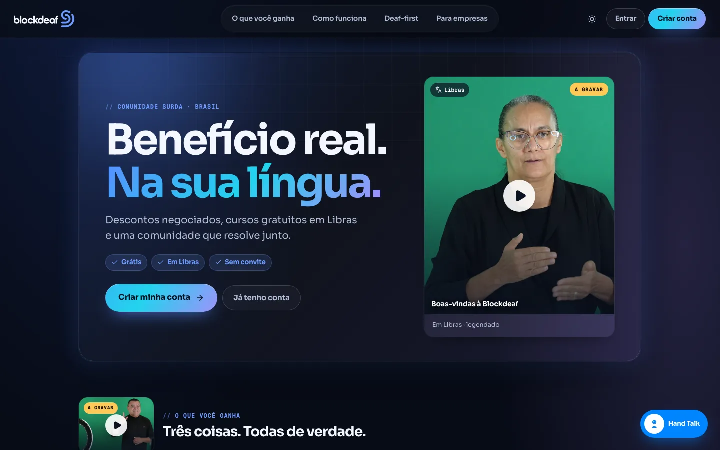 Blockdeaf — website by Onni Sites