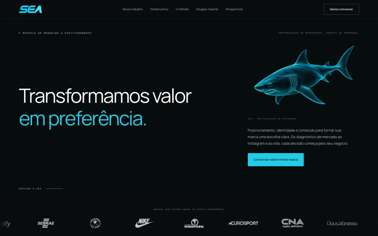 SEA Producer — website by Onni Sites