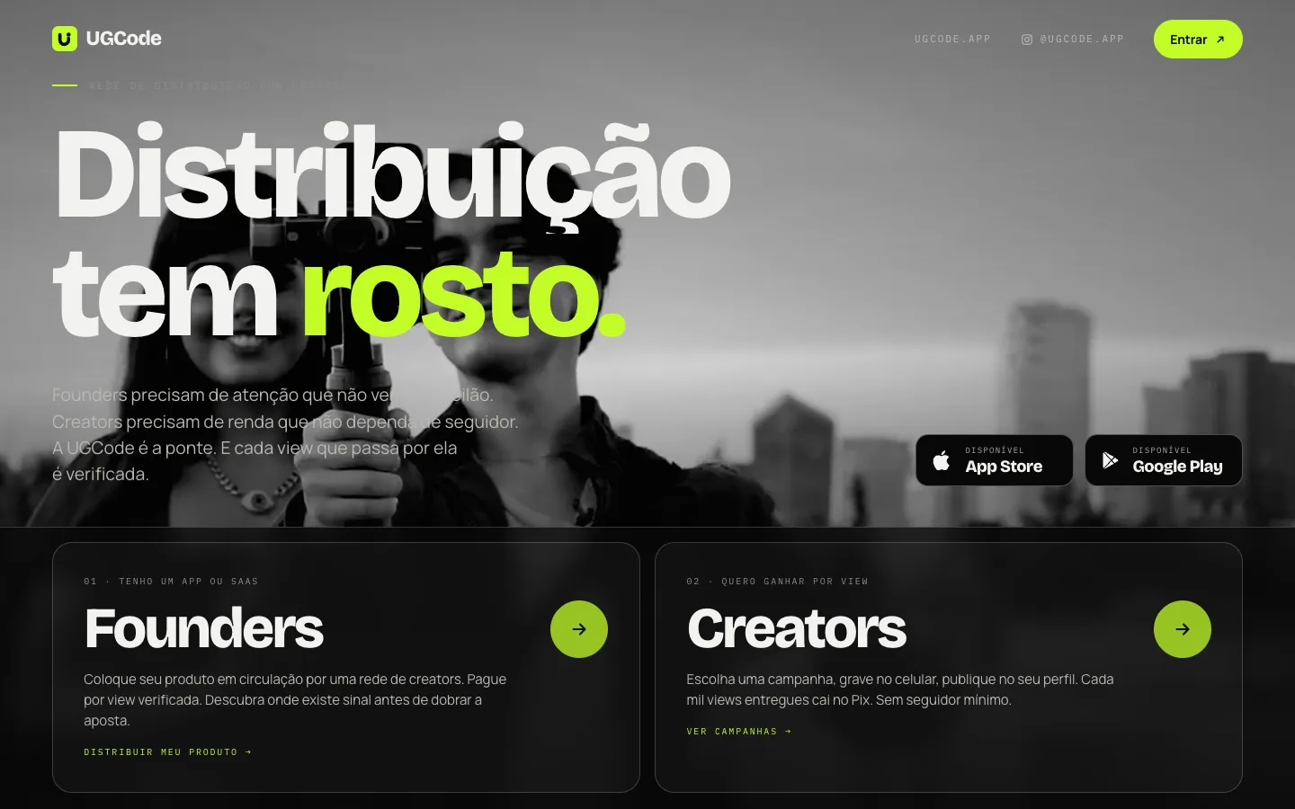 UGCode website, designed and built by Onni Sites