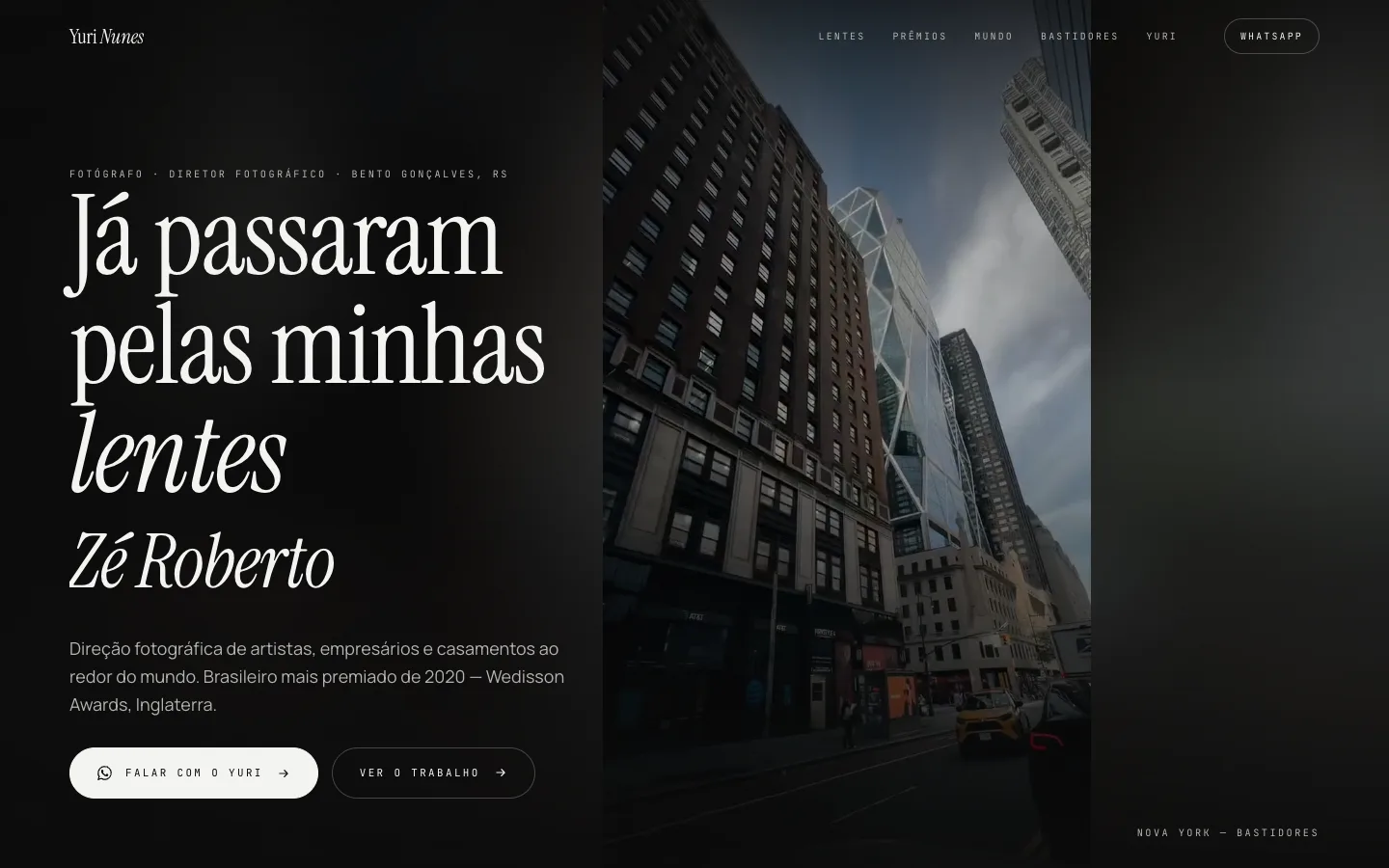 Yuri Nunes — website by Onni Sites