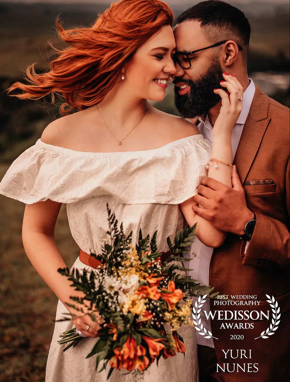 Foto premiada — Casal no campo