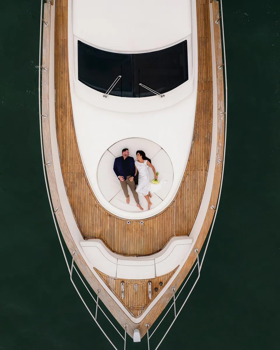 Lorena & Paulo — em alto-mar — Florianópolis, Brasil